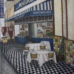 Love Is All Around, 2017, Oil on Canvas, 48x36, $3500